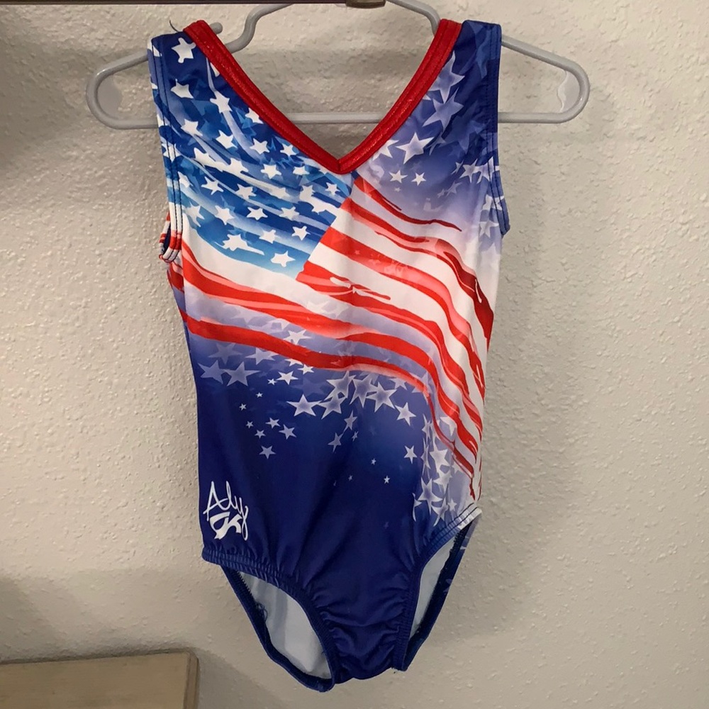 Child small Gk Aly Raisman leotard